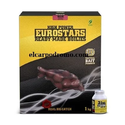 SBS BAITS EUROSTARS BOILIES FRANKFURTER (20 MM) + DIP 60070