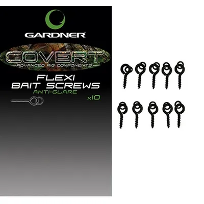 GARDNER COVERT FLEXI BAIT SCREWS ANTI GLARE CBS
