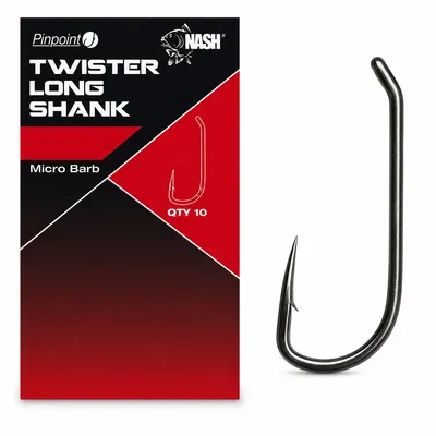 Nash Twister Long Shank Size 8
