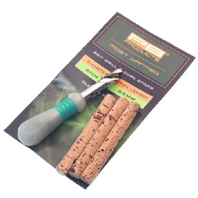 PB BAIT DRILL & CORK STICKS 8MM 28105