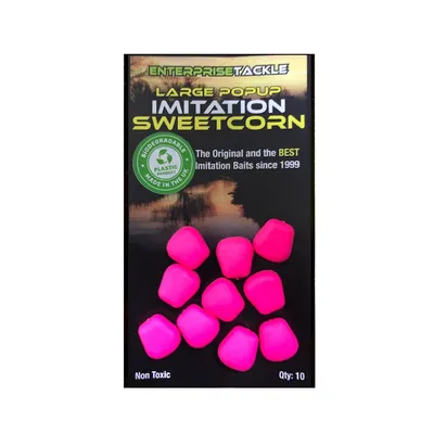 ENTERPRISE TACKLE LARGE POPUP IMITATION SWEETCORN ROSA ET13LFP