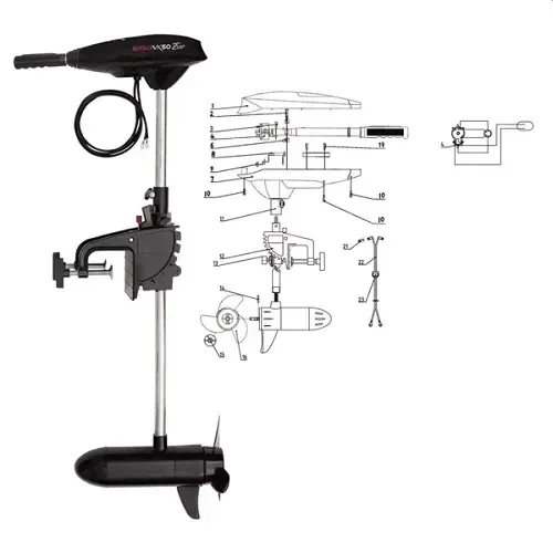 Rhino VX 50 Eco Electric Outboard Motor
