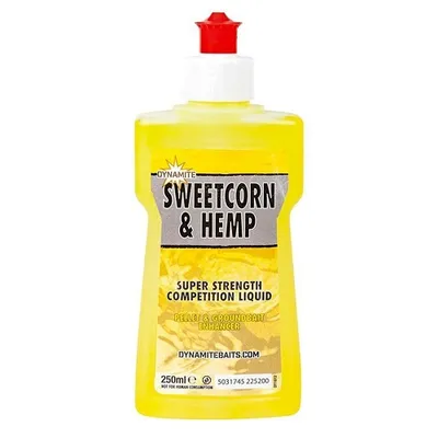 DYNAMITE BAITS SWEETCORN & HEMP 250 ML DY1632