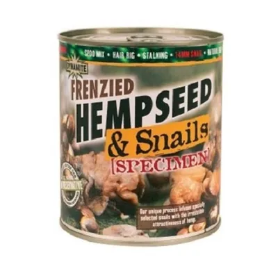 DYNAMITE BAITS HEMPSEED & SNAILS SPECIMEN 700G DY191