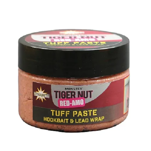 DYNAMITE BAITS MONSTER TIGER NUT RED AMO TUFF PASTE HOOKBAIT & LEAD WRAP 160G DY1203