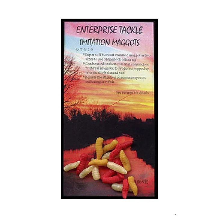 ENTERPRISE TACKLE POPUP IMITATION MAGGOTS ET18MMC