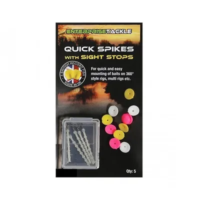ENTERPRISE TACKLE QUICK SPIKES WITH SIGHT STOPS ET82