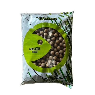 SUPERBAITS BOILIES PEANUTS 20MM 5KG