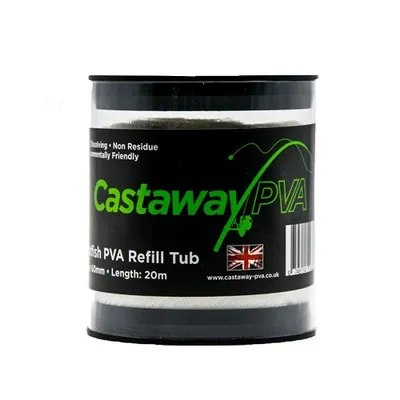 Castaway Catfish PVA Refill Tube 60mm 20m