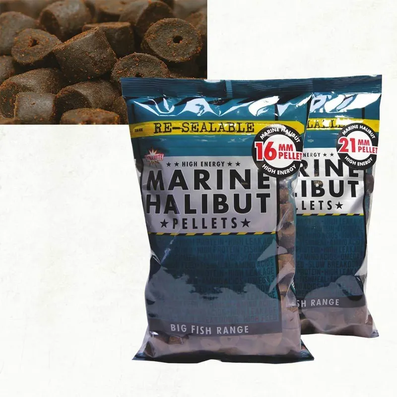 DYNAMITE BAITS PELLET MARINE HALIBUT 14MM 900G DY094