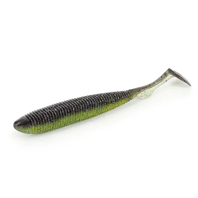 MOLIX RA SHAD 3.8FT 67 WATERMELON GOLD CHART (6 UNID) RSH3.8 67