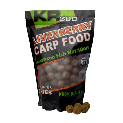 Krom Quality KR300 Boilies Liverberry 20mm 800g