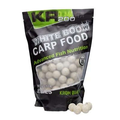 Krom Quality KR200 Boilies White Boom 20mm 800g
