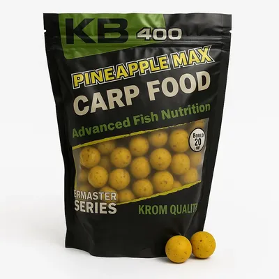 Krom Quality KR400 Boilies Pineapple Max 20mm 800g