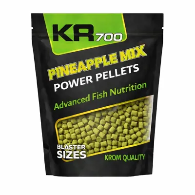 Krom Quality KR400 Power Pellets Pineapple Max 8mm 800g