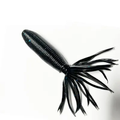 GARY YAMAMOTO 4FT FAT IKA BLK WILG BLUE FLK (10 UNIDADES) 92F 10 021