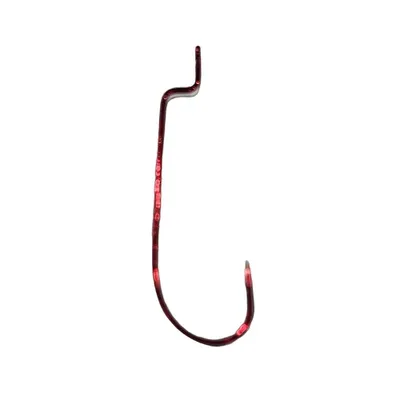 HARUKI YOKOHAMA COBRA HOOKS OSHAUGHNESSY WORM RED 3.OZ