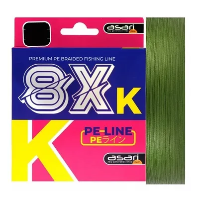 ASARI K 8 PE 8X 0.40MM 40.91KG 90LB 1000M LAK100040
