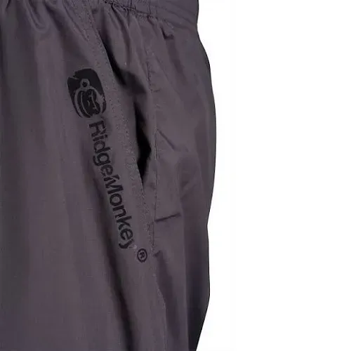Ridgemonkey Apearel Dropback Lightweight Hydrophobic Trouser Grey Size M