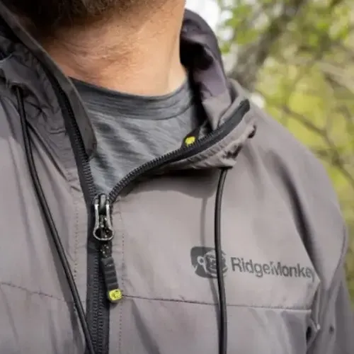 Ridgemonkey Apearel Dropback Lightweight Hydrophobic Jacket Grey Size Xl