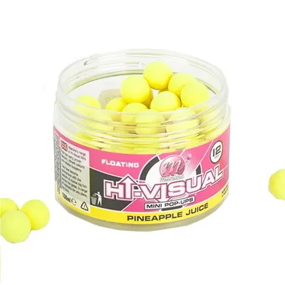 MAINLINE HI VISUAL WASHED OUT YELLOW MINI POP UPS PINEAPPLE JUICE 12MM 150ML M13007
