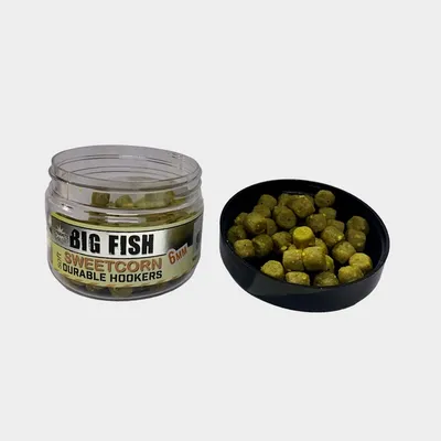 DYNAMITE BAITS BIG FISH SWEETCORN SOFT DURABLE HOOKERS 6MM