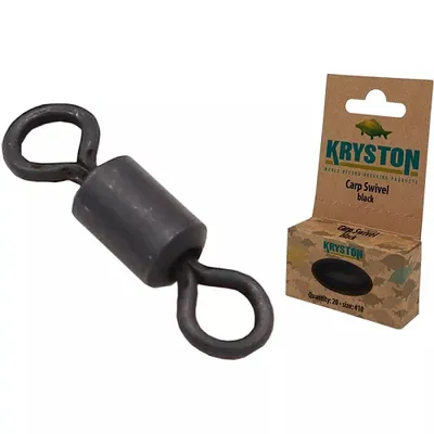 KRYSTON CARP SWIVEL BLACK KR-AC51