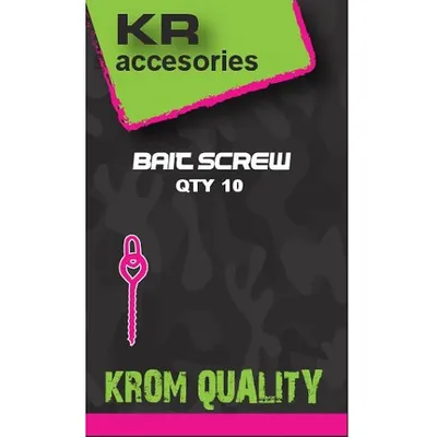 Krom Quality Bait Screws 10 Unid