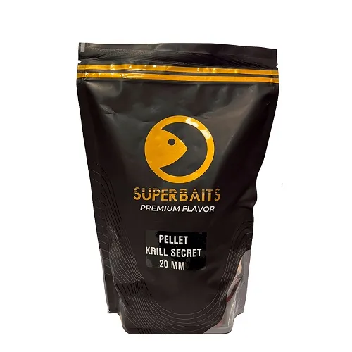 SUPERBAITS PREMIUM FLAVOR PELLET KRILL SECRET 20MM 800G 023090