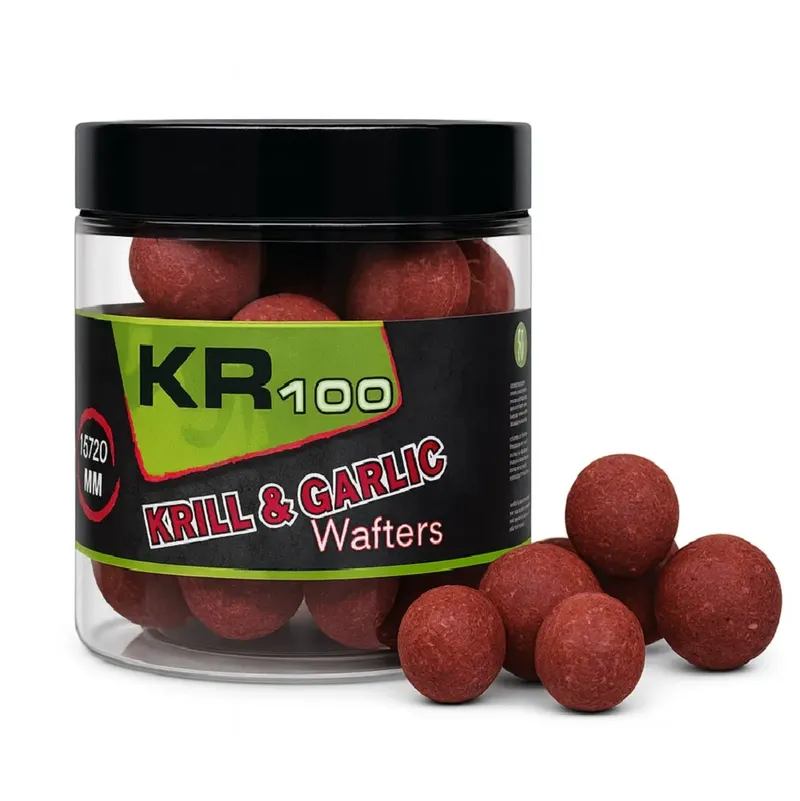 Krom Quality KR100 Wafters Krill & Garlic 15/20mm