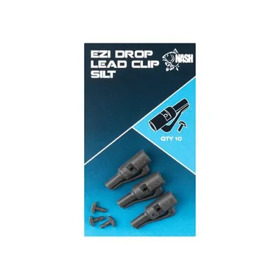 Nash Ezi Drop Lead Clip Dark Silt