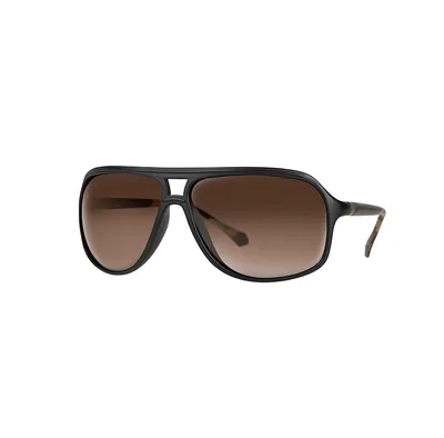 Fox Gafas Aviator Black & Camo Brown Lense