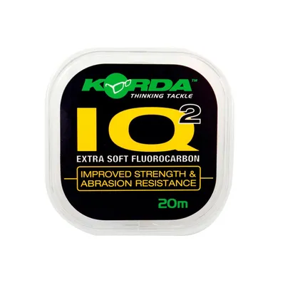 KORDA IQ2 FLUOROCARBON EXTRA SOLF 12Lb/0 35mm 20m KIQS12