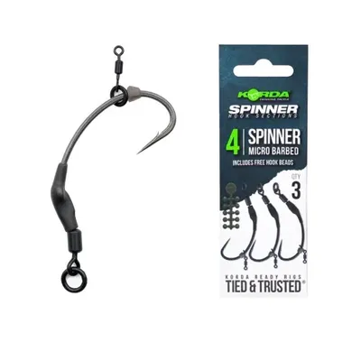 KORDA SPINNER HOOK SECTIONS SPINNER Nº 4 KRR030