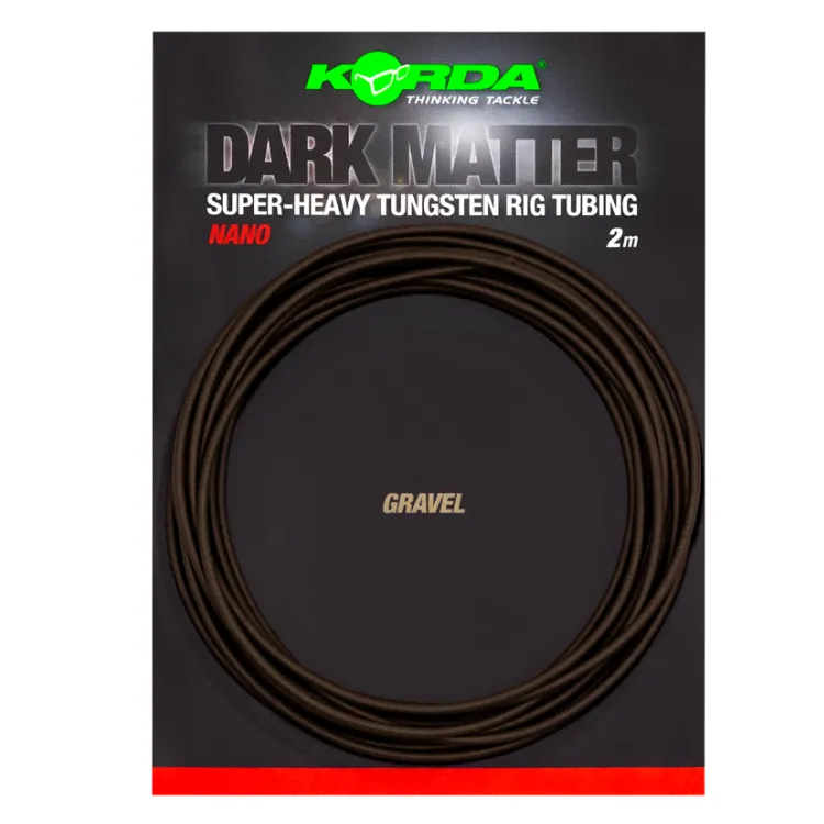 Korda Dark Matter Nano Super Heavy Tungsten Rig Tubing Weed Green