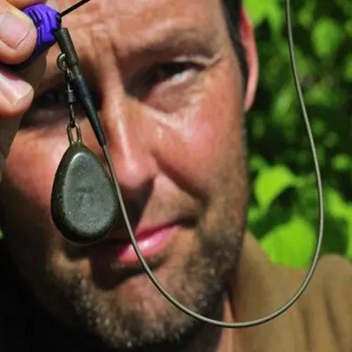 Korda Dark Matter Nano Super Heavy Tungsten Rig Tubing Weed Green