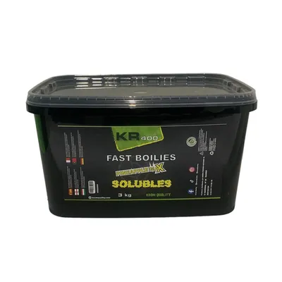 Krom Quality KR400 Fast Boilies Pineapple Max Solubles 20mm 3kg