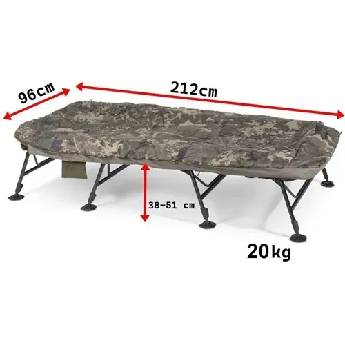 Nash Indulgence HD40 Sleep System Camo Wide 8 Legs