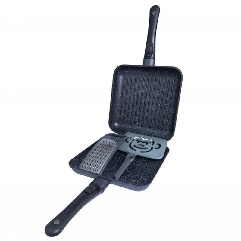 Ridgemonkey Connect Pan & Griddle XXL Granite Edition