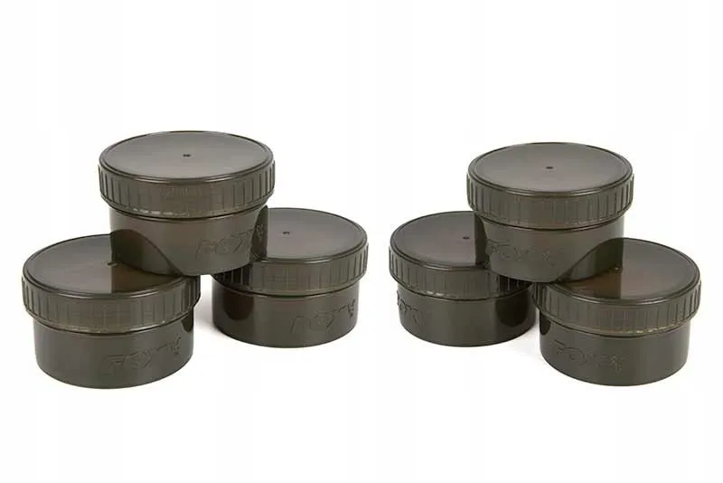 Fox Edges Hookbaits Pots X6 (Half Size)