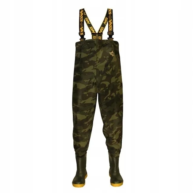 VASS TEX 785 SERIES CHEST CAMO WADER VA785 70E 34 47