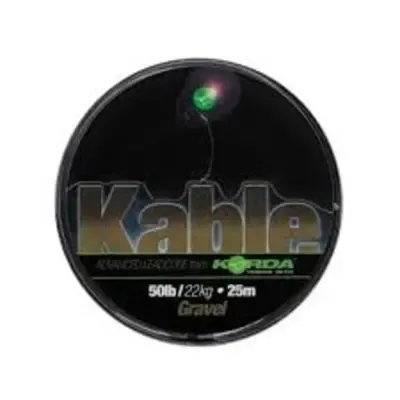 KORDA KABLE TIGHT WEAVE GRAVEL 50LB 22KG 25M KAB005
