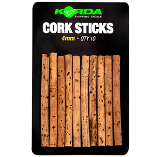 Korda Palos de Corcho Natural Cork Sticks 4mm