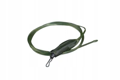 RidgeMonkey Spectre Fluorocarbon Uni Lead Clip Leader Camo Green