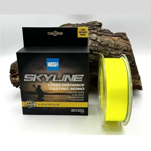 Nash Skyline Mono Uv Yellow 0,30mm 1000m
