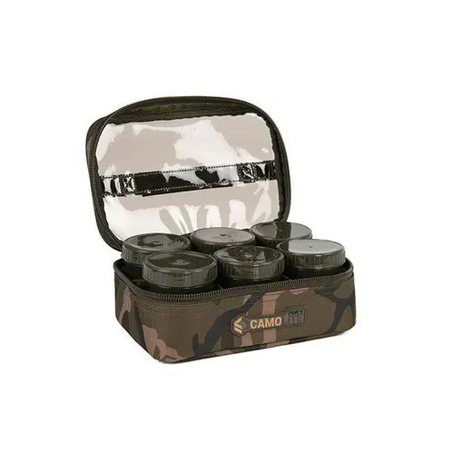 Fox Camolite 8 Pot Hookbait Case