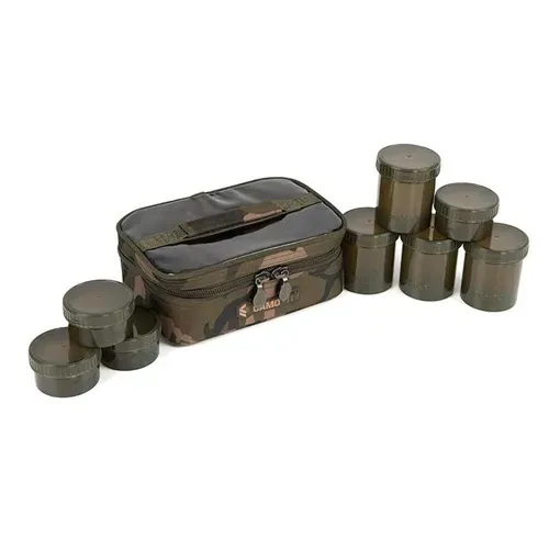 Fox Camolite 8 Pot Hookbait Case
