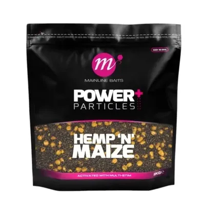 MAINLINE POWER+ HEMP ‘N’ MAIZE MIX 2KG M37024