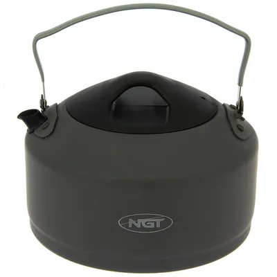 NGT 1.1 LITRE GUN METAL ALUMINIUM KETTLE FCC‐KETTLE‐1.1