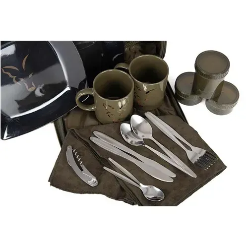 Fox Camolite 2 Person Dinner Set